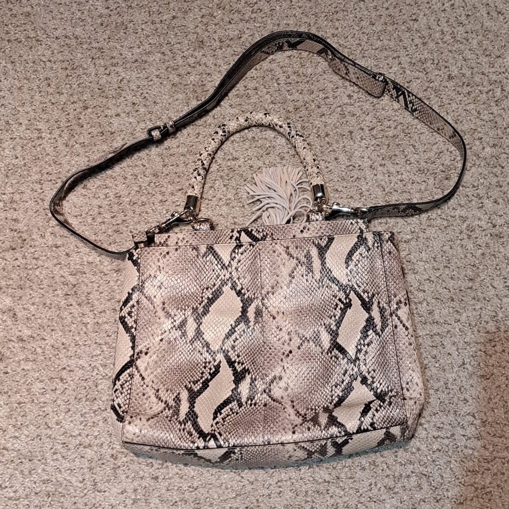 🎉 POSH SALE ~ NWOT ELAINE TURNER authentic snakeskin purse, $1,350.00